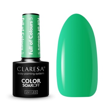 Claresa Lakier hybrydowy FULL OF COLOURS 5 -5g