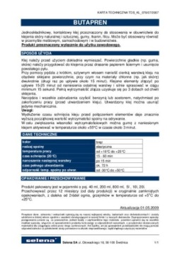 БУТАПРЕН А КЛЕЙ 5,0л