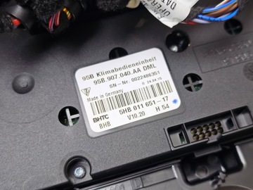 KRYT PŘEPÍNAČ PANEL ŘÍZENÍ KLIMATIZACE VENTILACE PORSCHE MACAN 95B