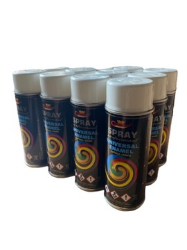FARBA SPRAY EMALIA 400ml RAL 9010 BIAŁY POŁYSK