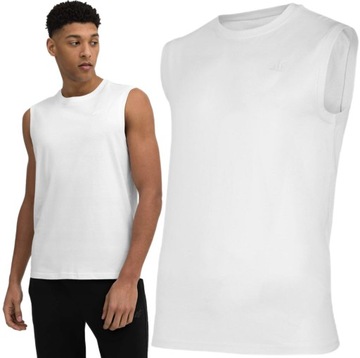 MĘSKI PODKOSZULEK 4F TANK TOP 4FSS23TSLEM016 XL