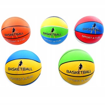 БАСКЕТБОЛЬНЫЙ МЯЧ С НАСОСОМ, РАЗНЫЕ ЦВЕТА, размер 3