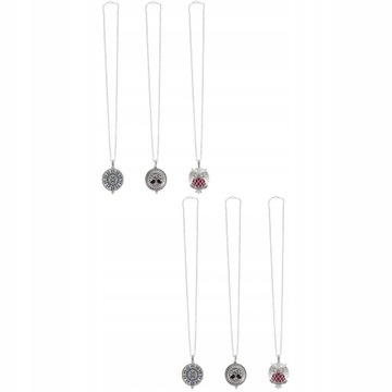 2x Essential Oil Necklace Perfume Locket Pendant