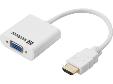 Adapter Sandberg 508-69 konwerter HDMI-VGA