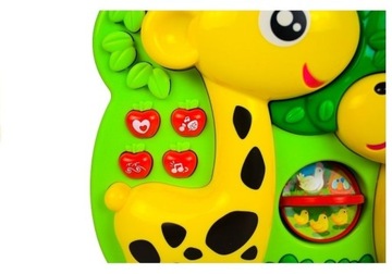 Подвесной проектор в виде жирафа для кровати