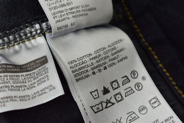 LEVI'S STRAUSS LOT. 501 XX W32 L32 MADE IN JAPAN luźne proste spodnie