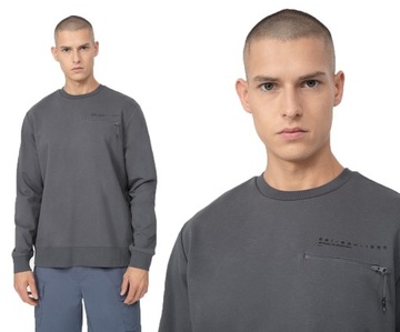 BLUZA MĘSKA 4F DRESOWA SPORTOWA BEZ KAPTURA