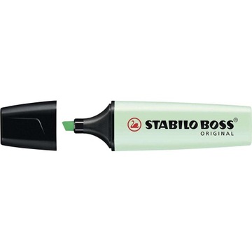 ZAKREŚLACZ BOSS PASTELOWY ZIELONY 70-116 STABILO