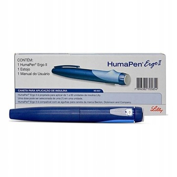 WSTRZYKIWACZ HUMAPEN ERGO PEN DO INSULINY HUMULIN