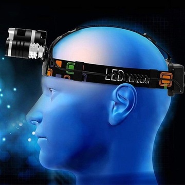 СВЕТОДИОДНАЯ ФАРА, ВОДОНЕПРОНИЦАЕМАЯ, ПЕРЕЗАРЯЖАЕМАЯ ФАРА + USB-КАБЕЛЬ