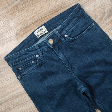 ACNE STUDIOS Skin 5 Pistol Jeansy Damskie r.W26L34