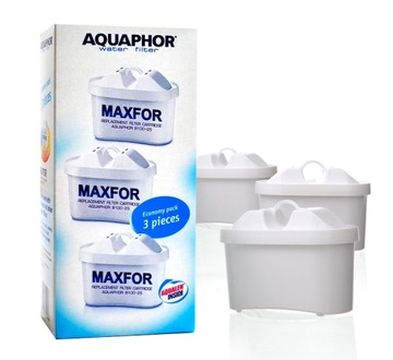 Wkład filtrujący AQUAPHOR MAXFOR + WATER FILTERS 3 szt.