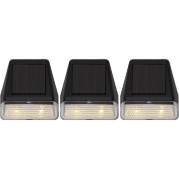 Szwedzki zestaw 3lamp Solarnych WALLY MINI ścienne