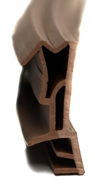 USZCZELKA DRZWI ZEWNĘTRZNYCH JASNY BRĄZ 5002 3 mb