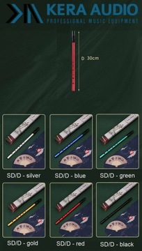 Флабулет, школьная блокфлейта сопрано D.KERA AUDIO, обложка для нот, серебро