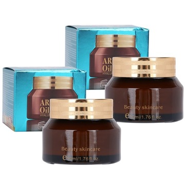 Argan Oil Faical Cream 2pcs 50ml Beauty Skincare