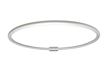 DRĄŻEK PRYSZNICOWY OKRĄGŁY 90 CM SATYNA ALUMINIUM