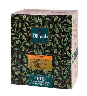 HERBATA CZARNA DILMAH CEYLON SUPREME 100 kopert z zawieszką