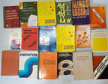 Matematyka Zestaw książek do matematyki matura x38