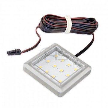 OPRAWA LED OLK-4WW-AL ZEUS 2,5W 12VDC BIAŁA CIEPŁA