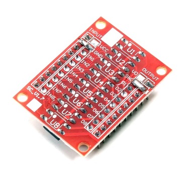 8-канальный оптоизоляторный модуль EL817 гальванический