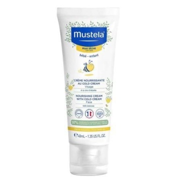 Mustela Nourishing поживний крем для обличчя на зиму для дітей 40 мл