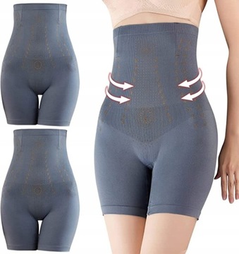 SZORTY NA BRZUCH WYSOKI STAN BODY SHAPER BIELIZNA