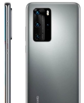 Smartfon Huawei P40 Pro 8 GB / 256 GB srebrny NOWY 23%VAT