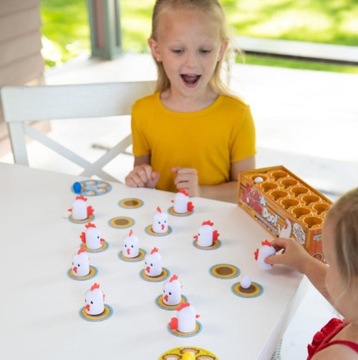 Настольная игра «Толстый мозг» «Курятник на память» «Peek-A-Doodle» «Лисички» «Яйца в подарок»