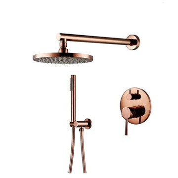 Bateria łazienkowa prysznicowa Rose Gold Ocean