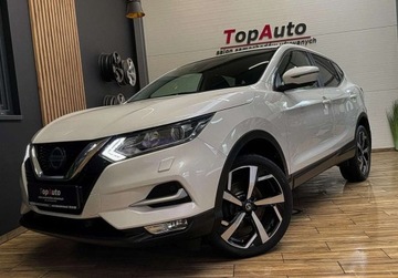 Nissan Qashqai II Crossover Facelifting 1.3DIG-T 140KM 2019 Nissan Qashqai lift 1.33 gwarancja bezwypadkowy kamera 360 NAVI