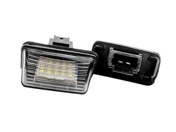 SVĚTLA OSVĚTLENÍ SPZ LED PEUGEOT 407 5008