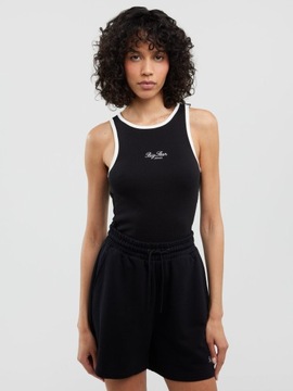 BIG STAR KOSZULKA DAMSKA NA RAMIĄCZKACH CZARNA ARISA 906 XS