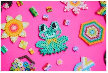 Набор бусин для глажки 8000 штук Шаблоны коробок ПОДАРОК ​​НА ДЕНЬ ДЕТИ