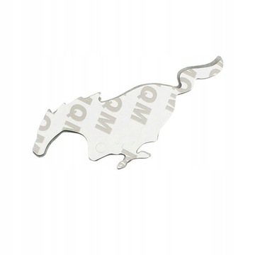 1 KS ZNAK ZNAKY FORD MUSTANG 15.5X5.5CM