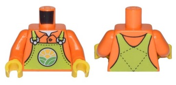 Lego Nowy Tors Orange Rolnik Farmer Ogrodniczki 973pb4739c01