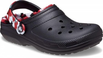 Męskie Ocieplane Klapki Buty Chodaki Crocs Classic Lined 208047 Clog 39-40