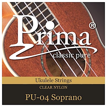 STRUNY PRIMA PU-04 do ukulele SOPRANOWEGO strój D