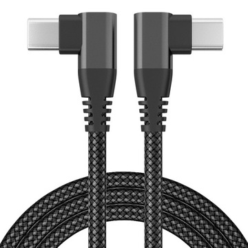 USB typ C - typ C 60W 3A KABEL SZYBKIEGO ŁADOWANIA 2M