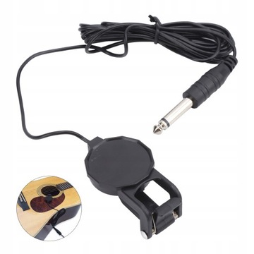 ClipOn Pickup mikrofon Piezo skrzypce gitara