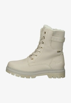 Tom Tailor buty botki śniegowce beżowe na zamek 41