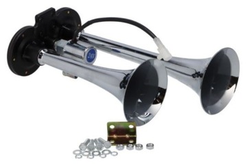 SYGNAŁ TRĄBKA KLAKSON PODWOJNY 30/24CM 24V TIR]