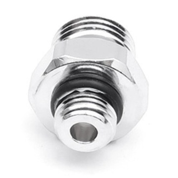 3/8-24 do 7/16-18 Gwintowany męski adapter do komputera nurkowego