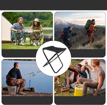 SKŁADANY STOŁEK MINI KRZESŁO, OUTDOOR SKŁADANE KRZESŁO CAMPING WĘDKARSTWO