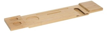 PÓŁKA NAWANNOWA NAKŁADKA NA WANNĘ EKO BAMBUSOWA LBA-04