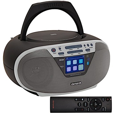 RADIOODTWARZACZ BOOMBOX Bluetooth 6W CD FM AUX AIWA BBTU-500DAB/SL + PILOT