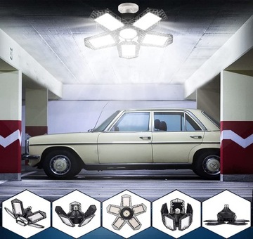 ЛАМПА ДЛЯ МАСТЕРСКОЙ 80ВТ ПОТОЛОЧНАЯ РАБОЧАЯ ЛАМПА E27