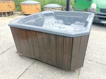 jacuzzi ogrodowe, bania, spa, elektryczne, piec