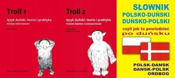 Troll 1 + 2 Język duński + Słownik polsko-duński