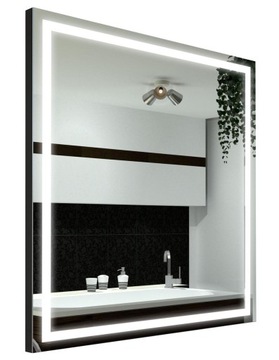 Lustro LED z obudową Atlanta 60x60 cm